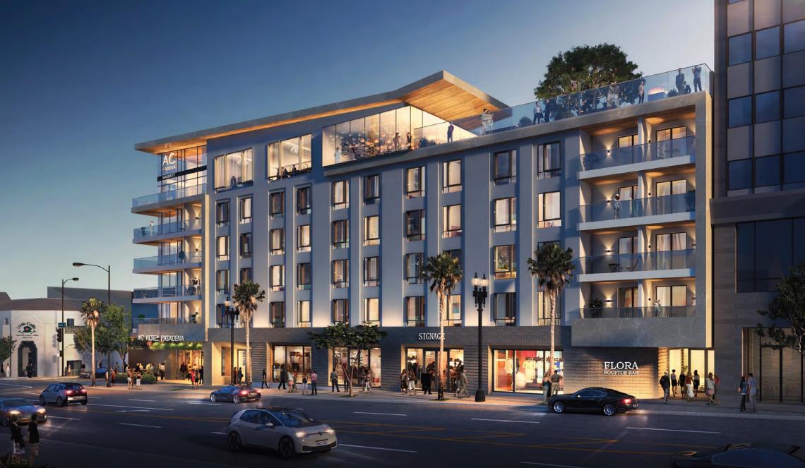 AC Hotel By Marriott On The Rise At 550 Colorado Boulevard In Pasadena   550 Colorado 3 